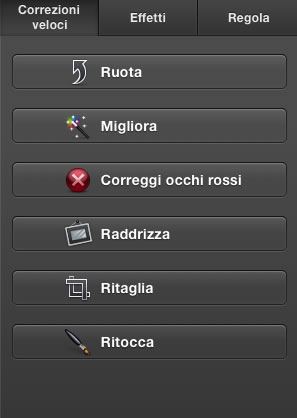 Correzioni Foto Mac